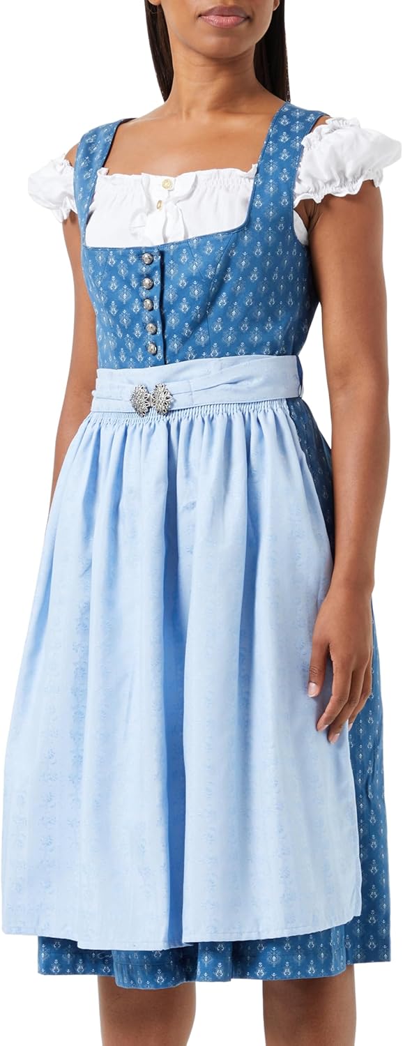 Stockerpoint Damen Dirndl Fanny Kleid für besondere Anlässe, 38