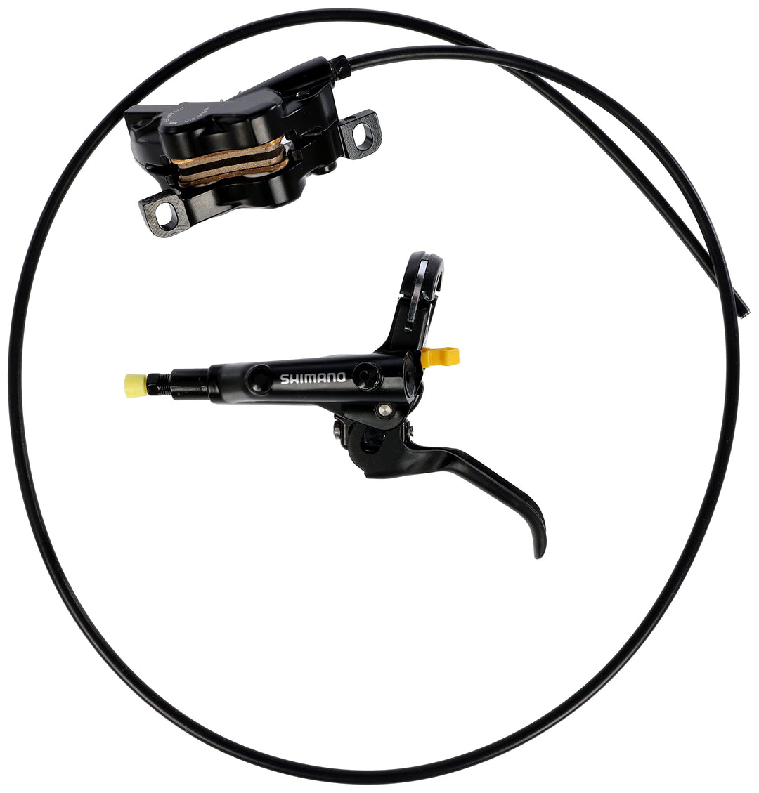 Shimano Unisex – Erwachsene BR-MT520 & BL-MT501 Scheibenbremse, Schwarz, Einheitsgrösse