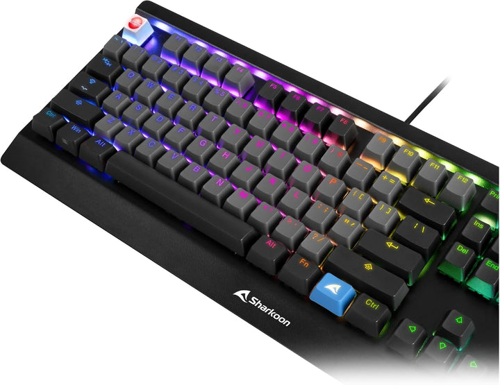 Sharkoon Skiller SAC20, Tastenkappenset aus PBT-Kunststoff, ISO DE 115
