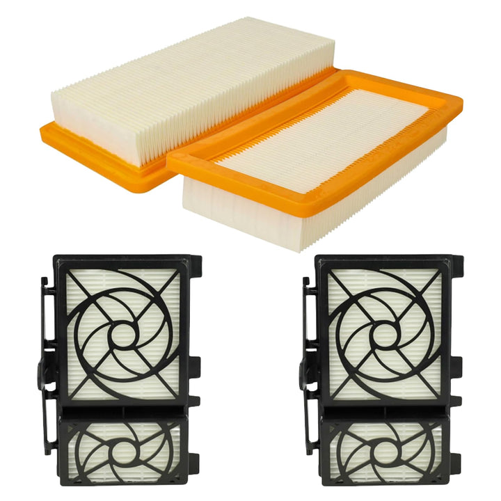 4 Stück Filter Zubehör für Kärcher DS6 DS 6 Premium Staubsauger Ersatzfilter Ersatzteile (2 Motorsch