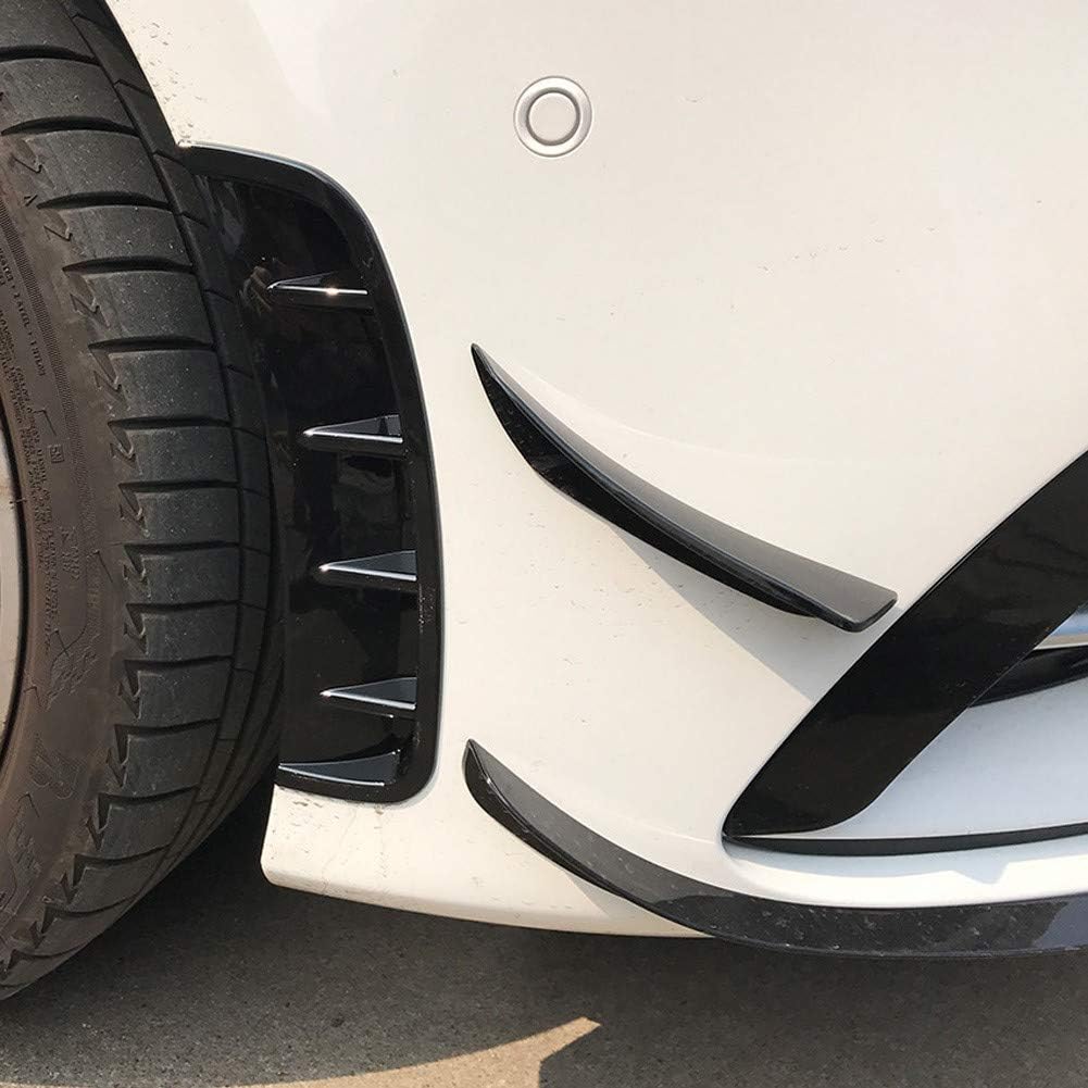 iSpchen Auto Aussen Lufteinlässe Aufkleber frontstossstange Spoiler Seite Lufteinlass Deko aufkleber
