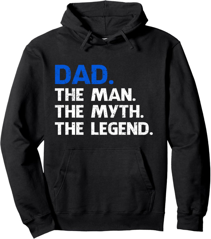 Dad the man the myth the legend Lustig Bester Dad der Welt Pullover Hoodie