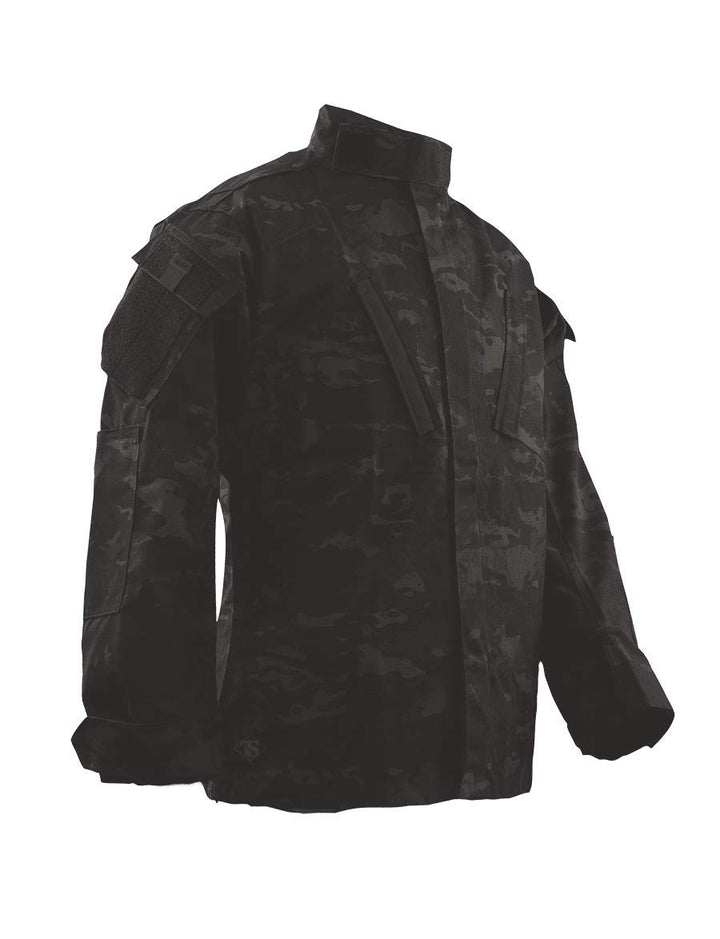 Tru-Spec Herren Taktische Shirtttactical Response Uniform Langärmlig Multicam Black L, Multicam Blac