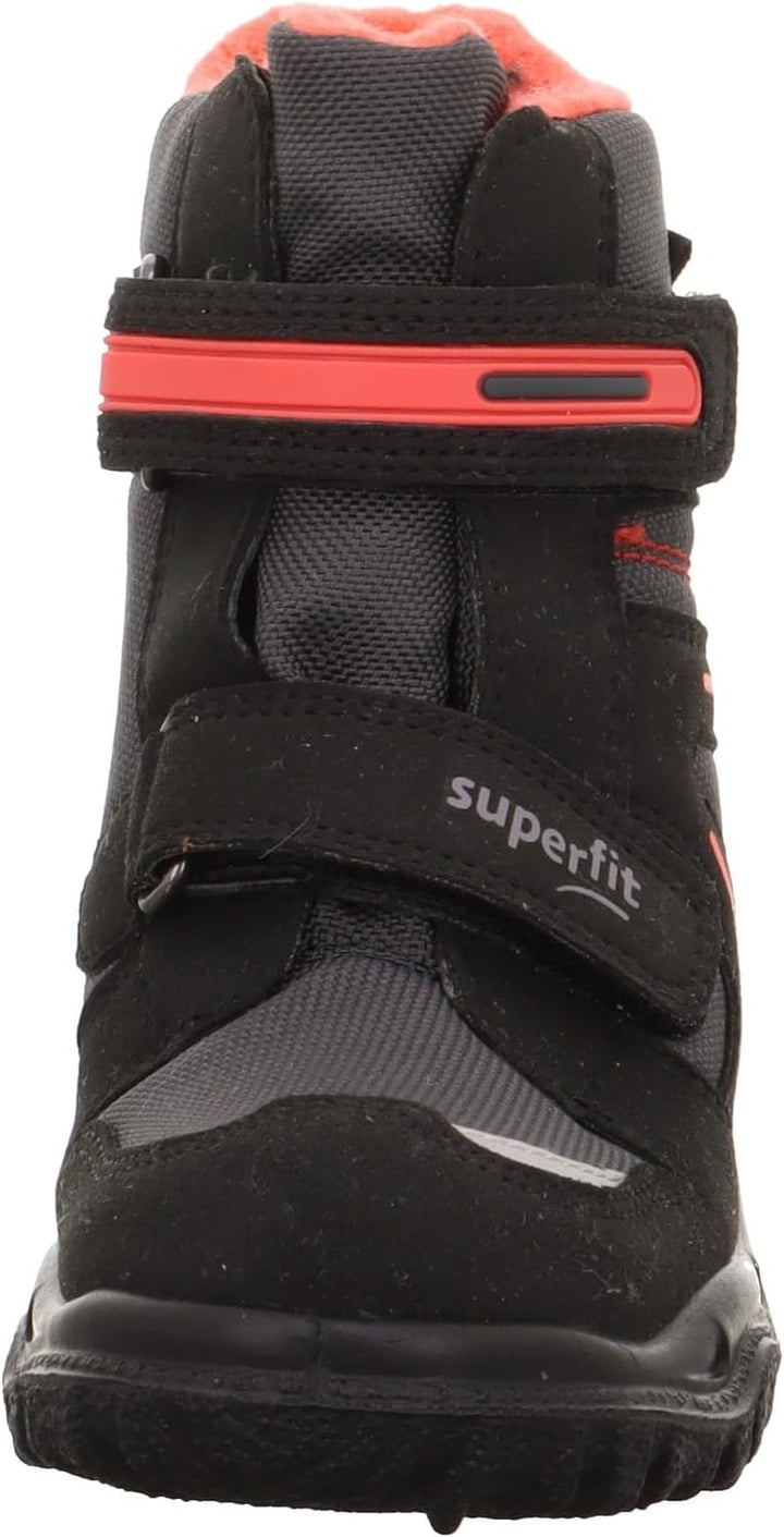 Superfit HUSKY1 Stiefel Gore-Tex 1-000045 Mädchen 26 EU Schwarz Rot 0020, 26 EU Schwarz Rot 0020