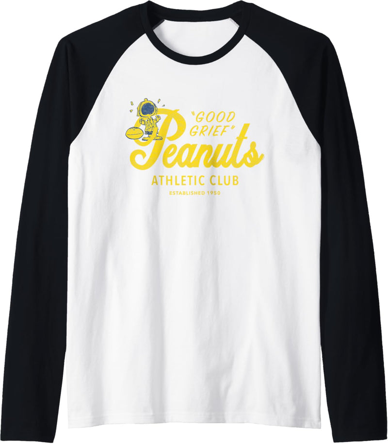 Peanuts Good Grief Athletic Club Raglan