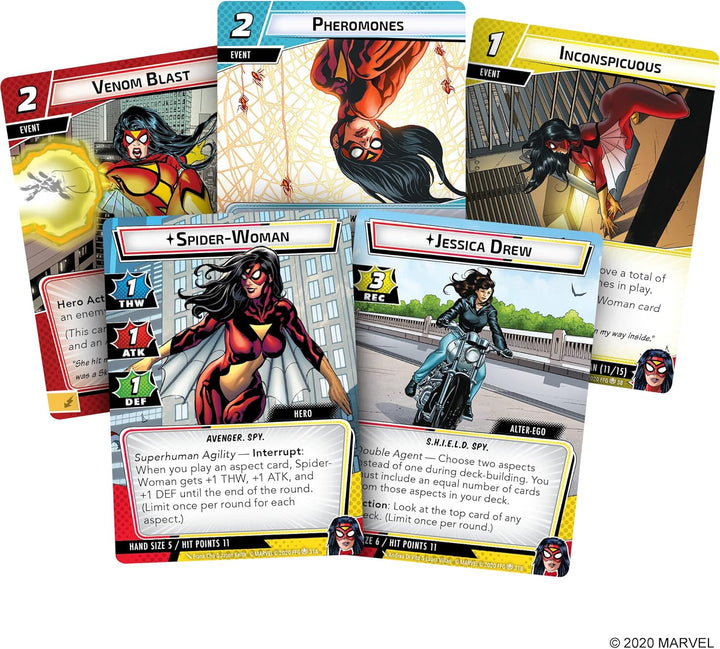 Fantasy Flight Games - Marvel Champions: Expansion: The Rise of Red Skull - Card Game 4. Expansion E
