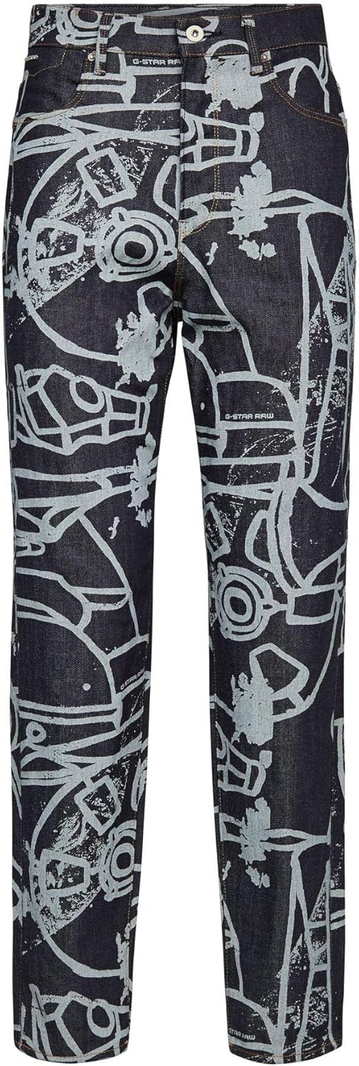 G-STAR Herren 3301 Slim O. Jeans Blau (dk aged 51001-8071-89) 34W / 28L 25W / 30L Mehrfarben (Raw De