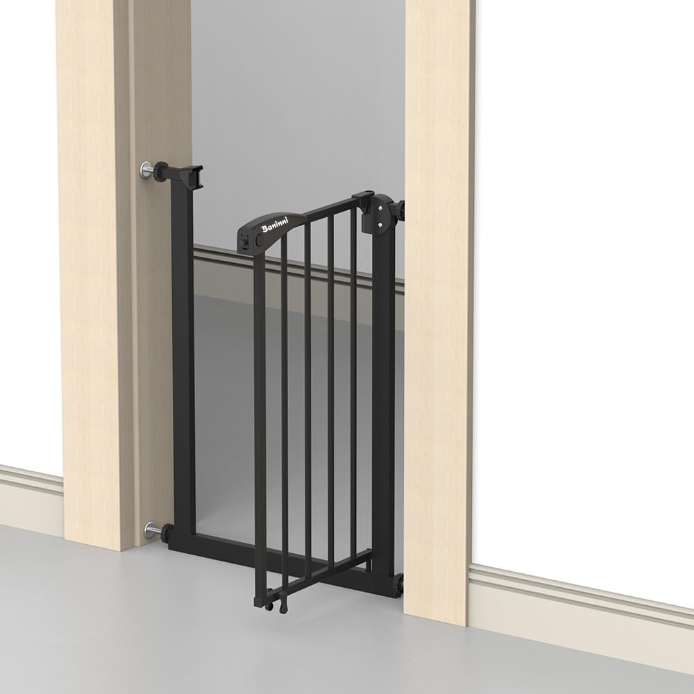 Baninni Fina Sicherheitsgitter, 67 cm bis 75 cm, Schwarz