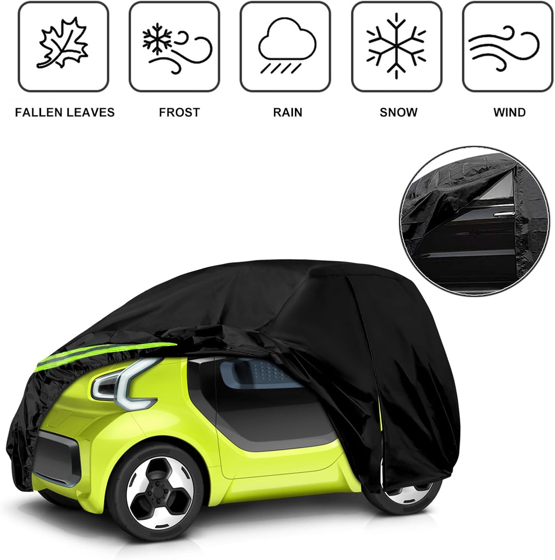 Vollgarage Autoabdeckung Ersatz für XEV Yoyo/XEV LSEV 2021-2025, Auto Abdeckplane Autogarage Autopla