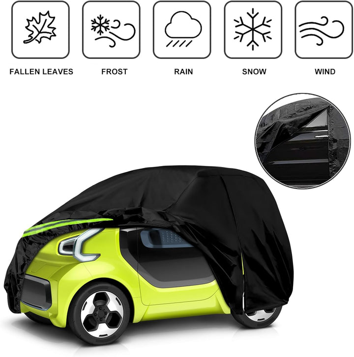 Vollgarage Autoabdeckung Ersatz für XEV Yoyo/XEV LSEV 2021-2025, Auto Abdeckplane Autogarage Autopla