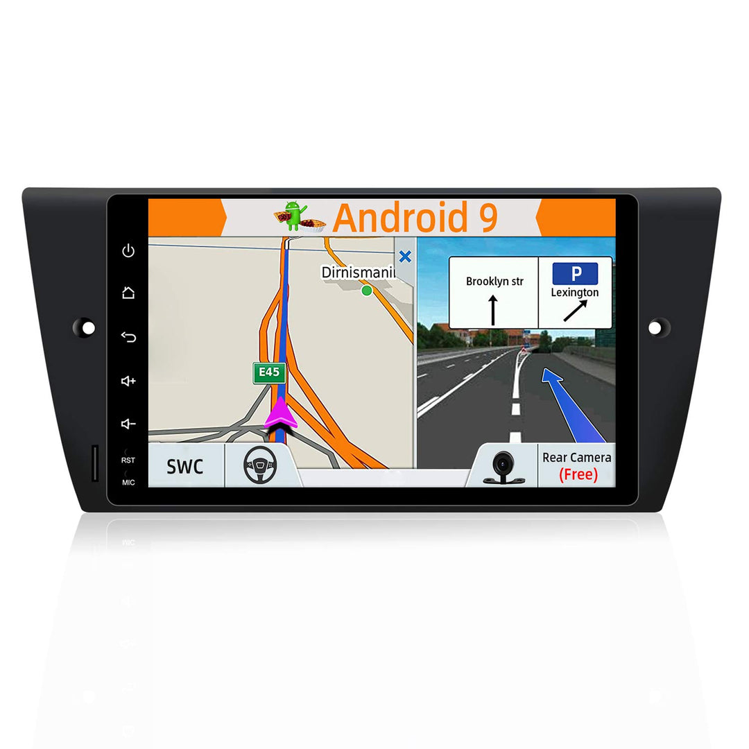 JOYX Android 12 Doppel DIN Autoradio für E90/E91/E92/E93 (2005–2012) GPS Navigation | Gratis Rückkam
