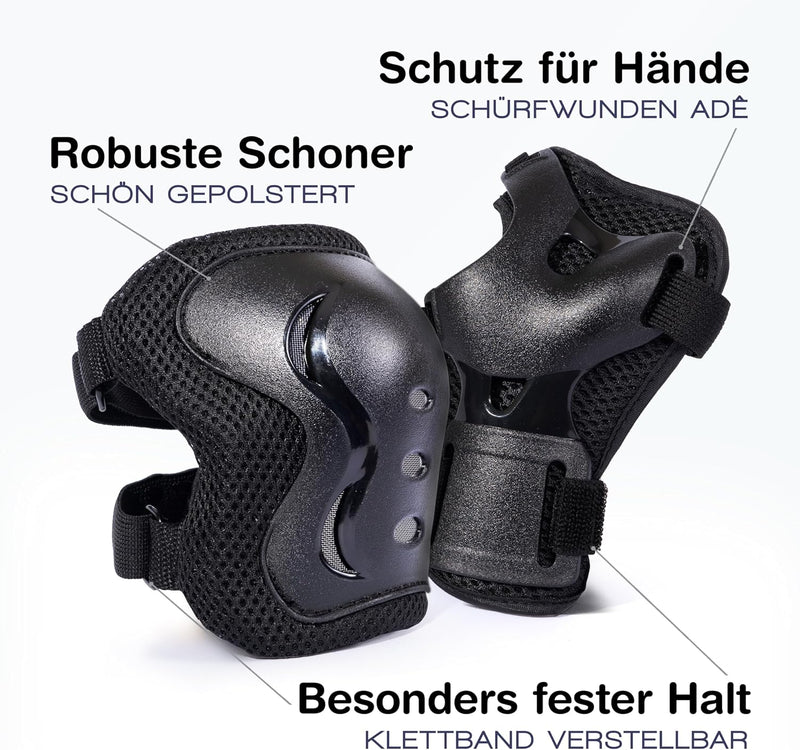 Liebkern Knieschoner Kinder Schoner Inliner Kinder Knieschützer Inliner Kinder Protektoren Set Schüt