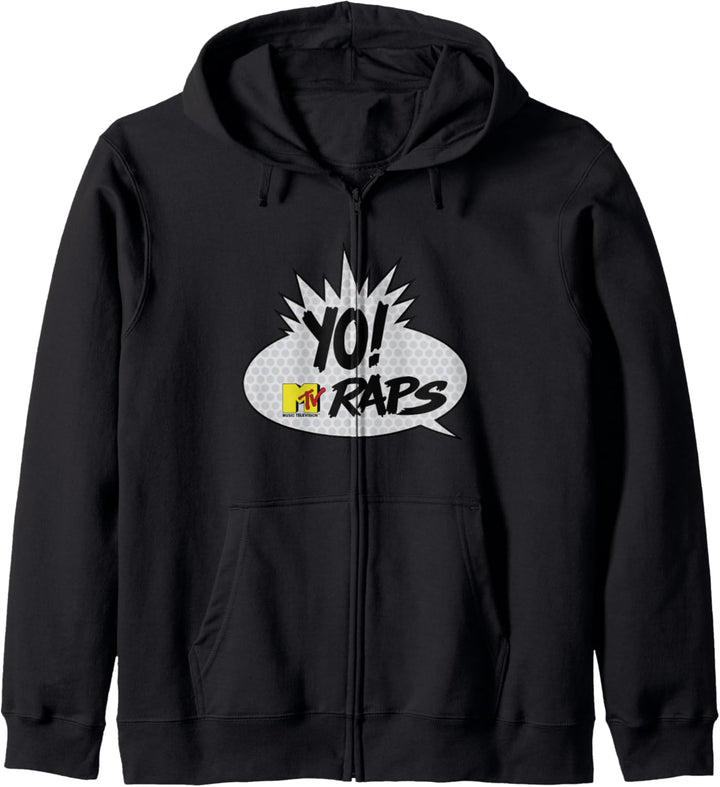 MTV YO! MTV Raps Comic Book Talk Bubble Kapuzenjacke