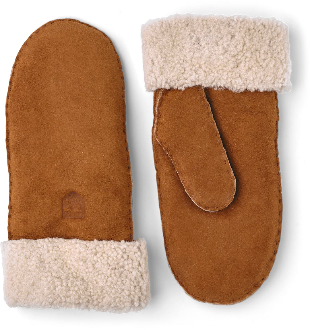 Hestra Lederhandschuhe für Damen: Lammfell Dünner Winterhandschuh mit Fellmanschette 7 Cork, 7 Cork