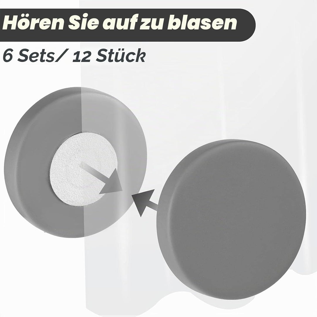 Jetec Runde Magnetische Gardinen Gewichte Magnet Duschvorhang Gewichte Starke Tischdecken Magnet Was