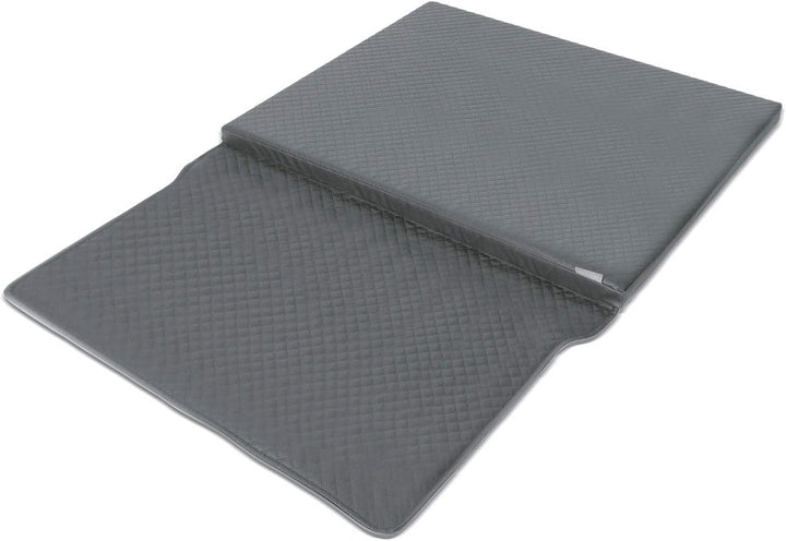 Mayaadi Home Hundebett Kofferraum Matte Luca Autoschondecke Kunst Leder Autositz Schutzdecke Grau L