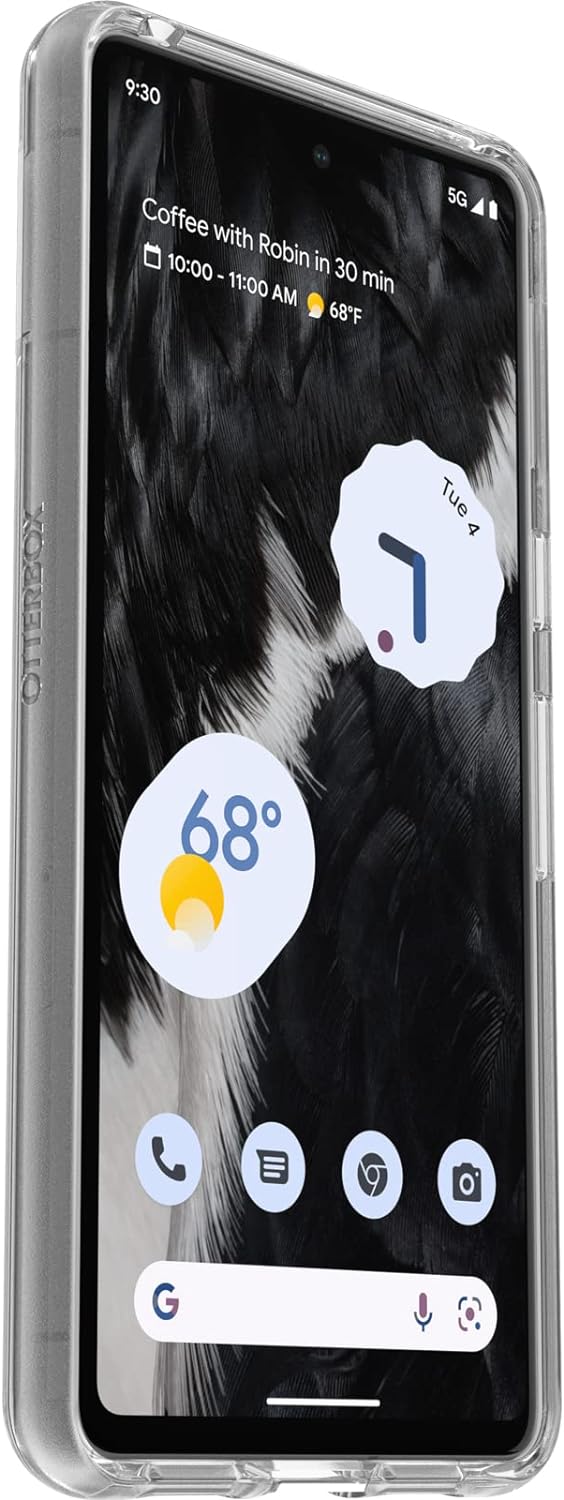 OtterBox Symmetry Clear Hülle für Google Pixel 7, sturzsicher, schützende Hülle, 3x getestet nach Mi
