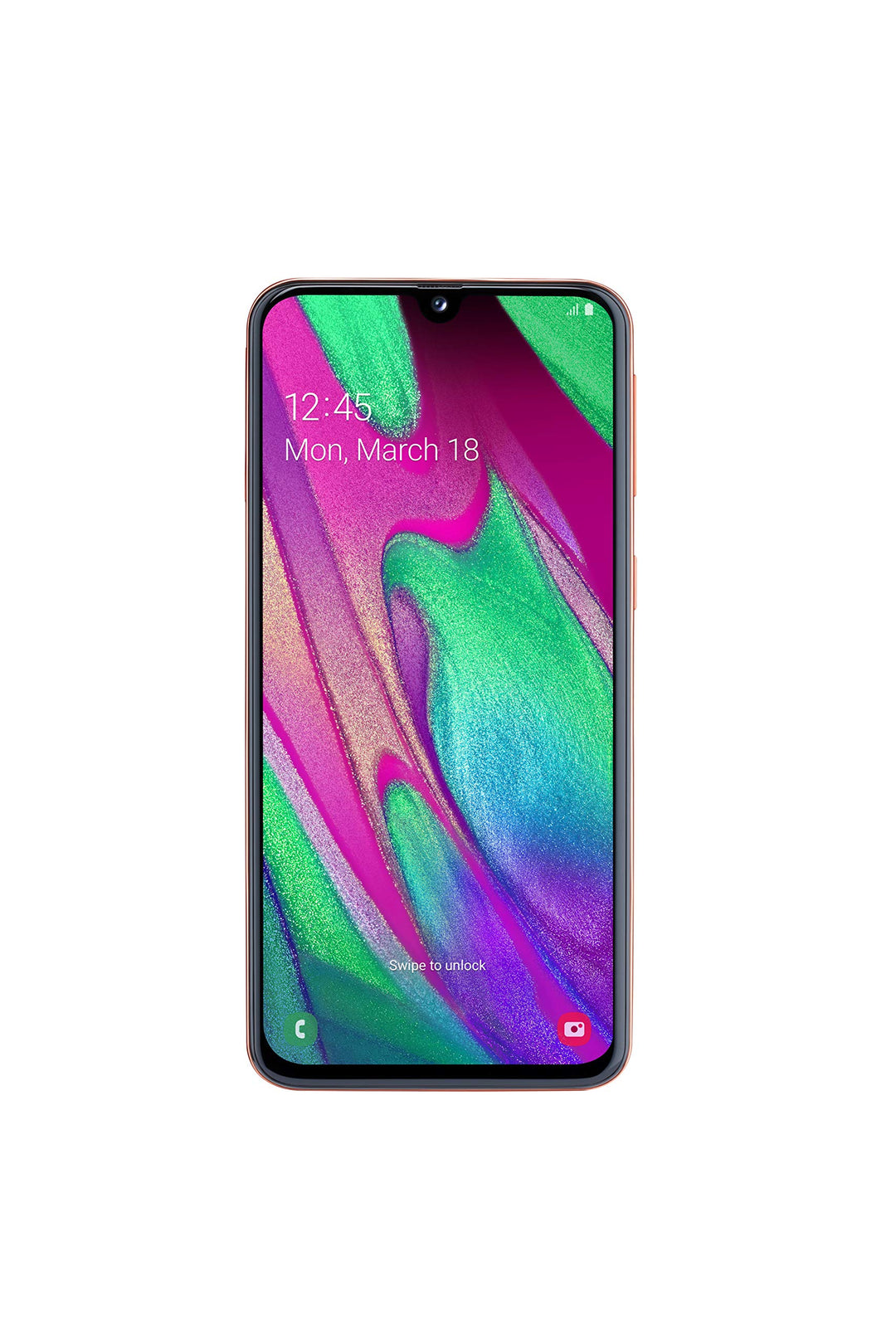 Samsung Galaxy A40 Smartphone (15.0cm (5.9 Zoll) 64GB interner Speicher, 4GB RAM, Dual SIM, coral) -