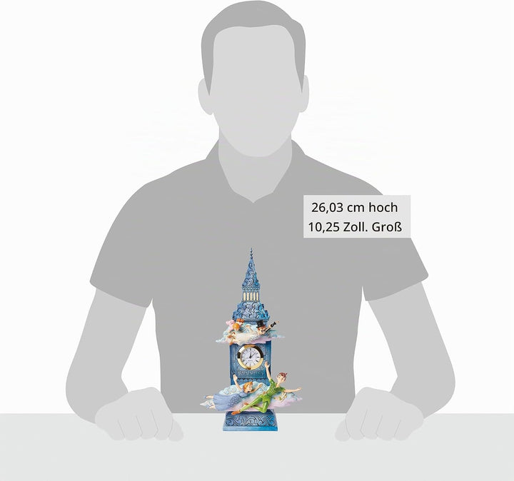 Disney Traditions Peter Pan Clock, Height 26cm