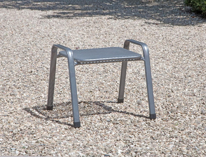 greemotion 416323 Stapelhocker Toulouse eisengrau, Gartenhocker einsetzbar im Innen- und Aussenberei