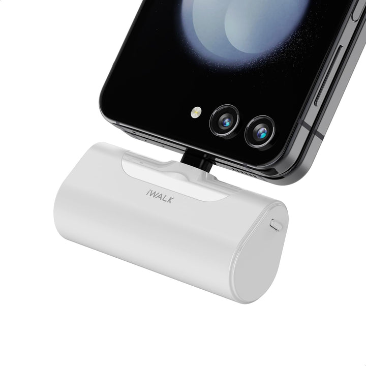 iWALK Mini Powerbank 4500mAh,USB-C Tragbares Ladegerät,Externer Akku für Tasche/Reisen/Kapazität Erh