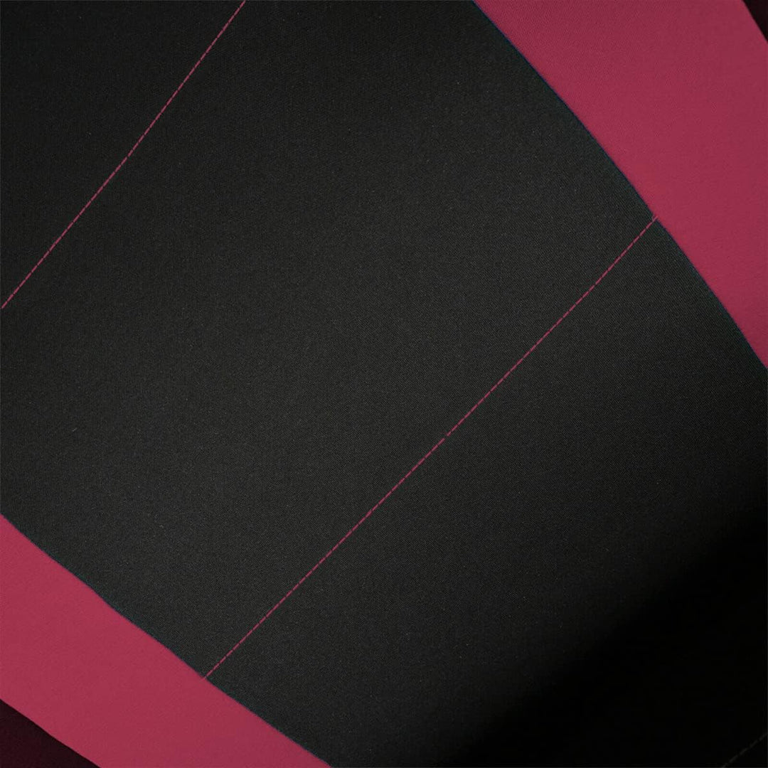 Flying Banner Auto Sitzbezüge Komplettset Universal Set (Niedriger Rücken - Polyester, Burgund und S