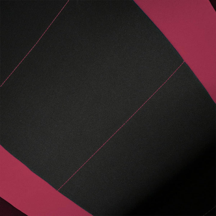 Flying Banner Auto Sitzbezüge Komplettset Universal Set (Niedriger Rücken - Polyester, Burgund und S