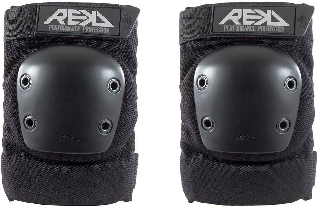 REKD Ramp Elbow Pads Ellbogenschutz schwarz schwarz, Large