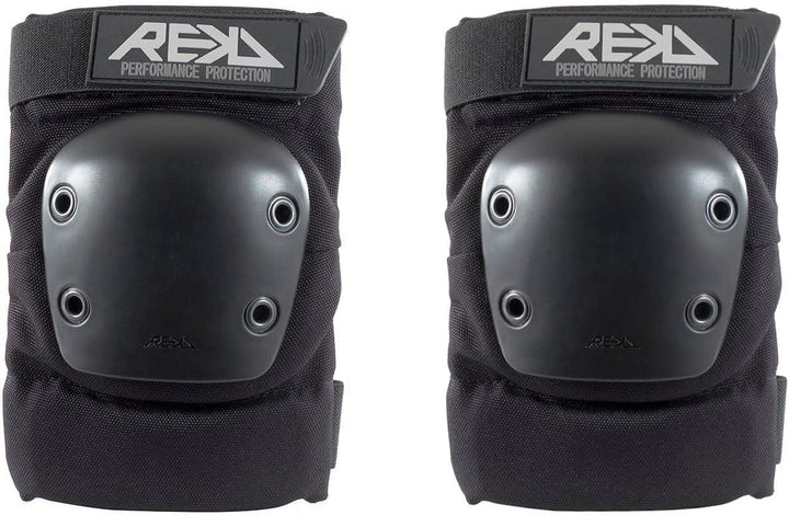 REKD Ramp Elbow Pads Ellbogenschutz schwarz schwarz, Large