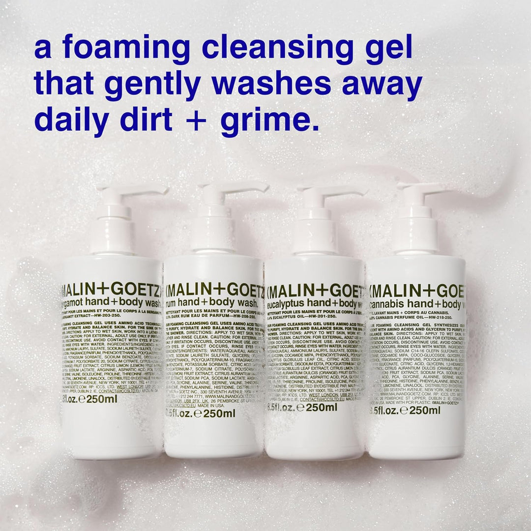 Malin + Goetz Rum Hand Wash w. Pump-8.5 oz. by Malin + Goetz