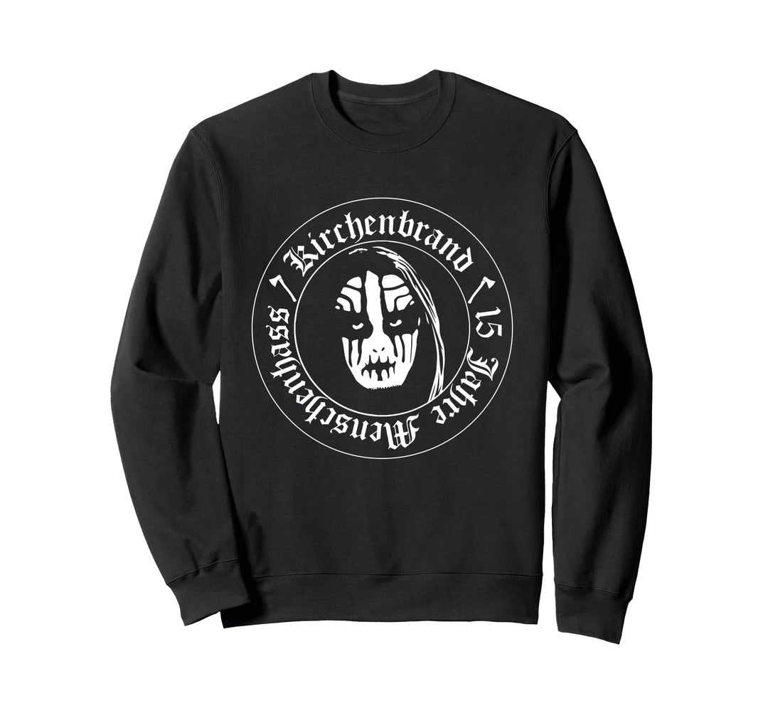 Kirchenbrand - 15 Jahre Menschenhass | Black Metal Sweatshirt