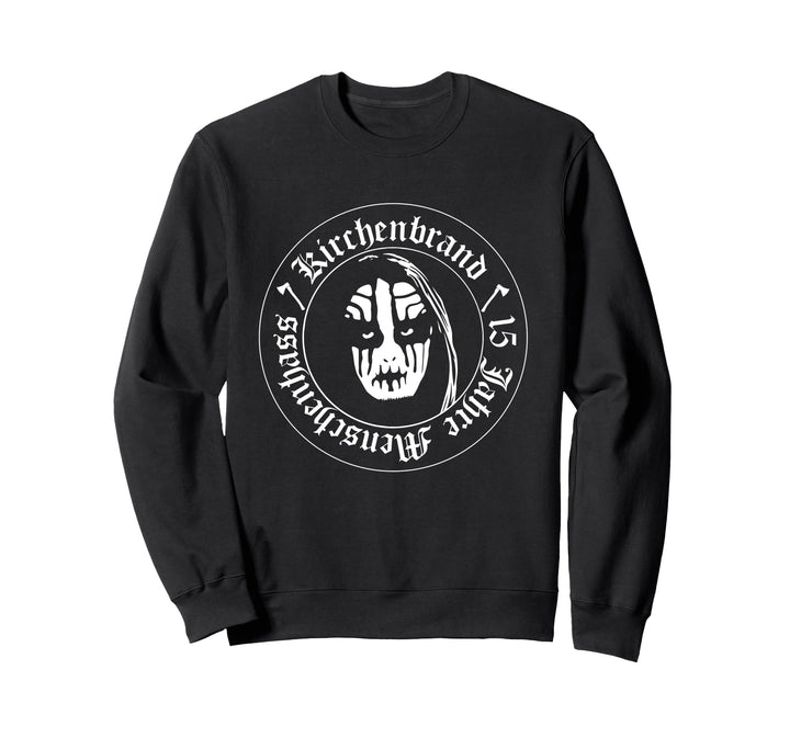 Kirchenbrand - 15 Jahre Menschenhass | Black Metal Sweatshirt