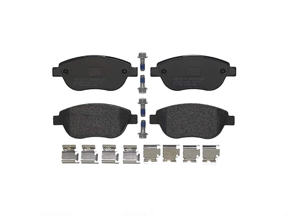 Brembo P 23 119 Bremsbelagsatz, Scheibenbremse - (4-teilig)
