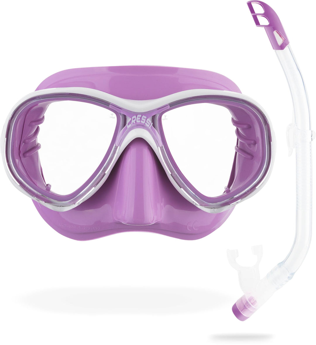 Cressi Marea Jr - Maske oder Maske Marea Jr + Schnorchel Top zum Tauchen und Schnorcheln, Einheitsgr