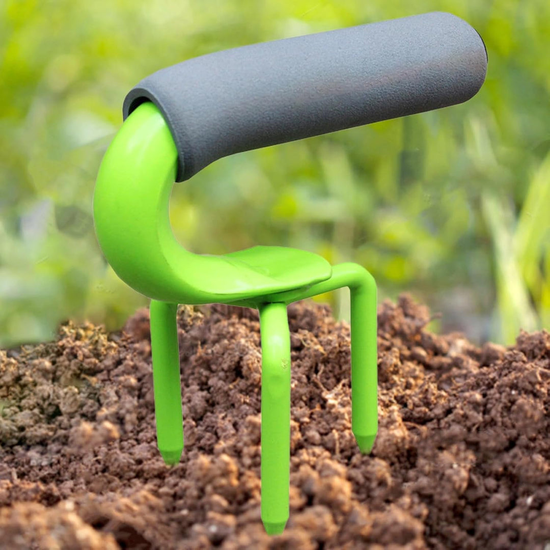 MagiDeal Mini Gartenkralle Gartenkralle Handgraben Werkzeug Kleine Gartenhacke Metall Gartenhacke Ro