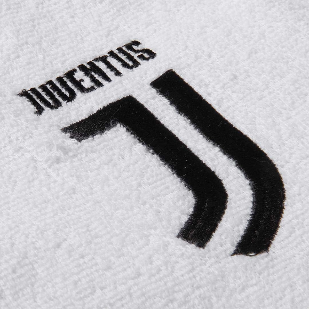 Offizielle Bademantel Juve Juventus in Mikrofrottee-Erwachsene platzsparend R257 X-Large bianco XL B