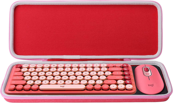 Aenllosi Hart Tragen Tasche Hülle für Logitech POP ICON Combo/Pop Keys Mechanische kabellose Tastatu
