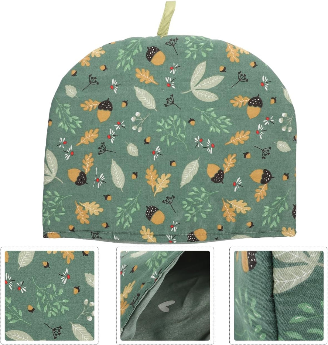 BESTonZON Teekannen-Isolierabdeckung Für Kaffee-Teewärmer Stoff Japanisches Zubehör Japanisches Tee-