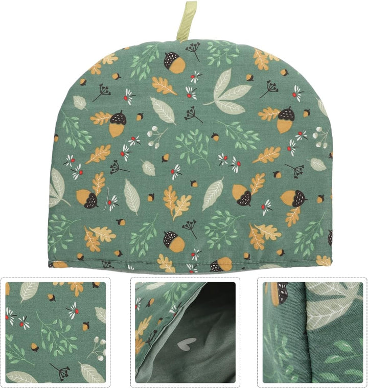 BESTonZON Teekannen-Isolierabdeckung Für Kaffee-Teewärmer Stoff Japanisches Zubehör Japanisches Tee-