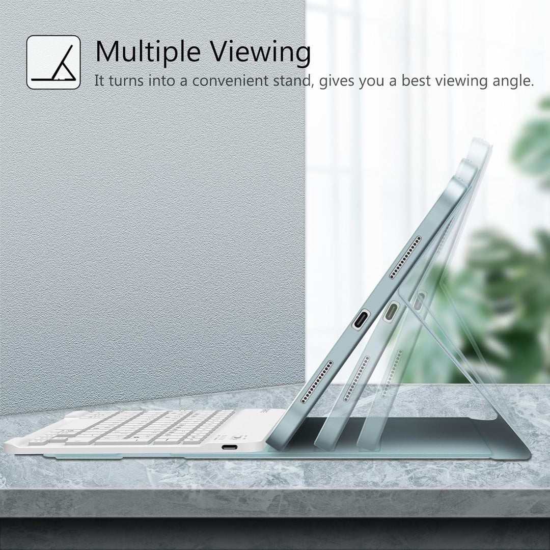 FINTIE Tastatur Hülle für iPad 11.Generation 11" 2025, iPad 10. Generation 2022 10.9", Schutzhülle m