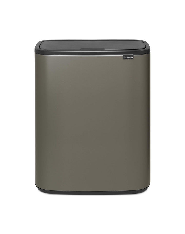 Brabantia Bo Touch Bin, 2 x 30L 2 Inneneimer (2 x 30L) Platinum, 2 Inneneimer (2 x 30L) Platinum