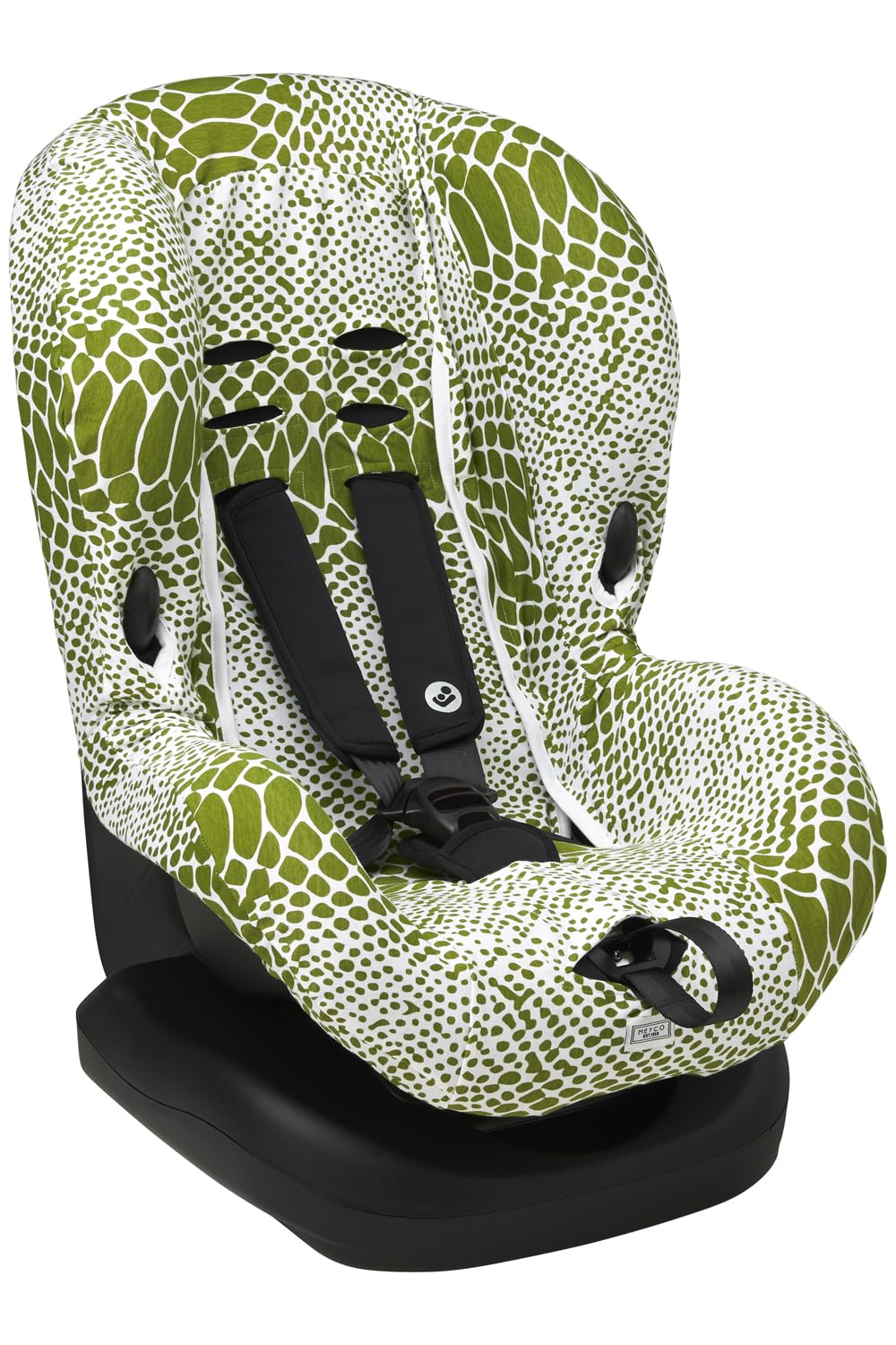 Meyco Autositzbezug - Schonbezug für Baby Gruppe 1 - Snake - Avocado, Avocado