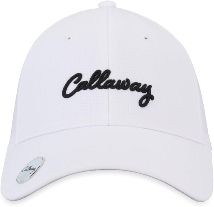 Callaway Unisex Womens Stitch Magnet Beanie-Mütze Einheitsgrösse Weiss, Einheitsgrösse Weiss
