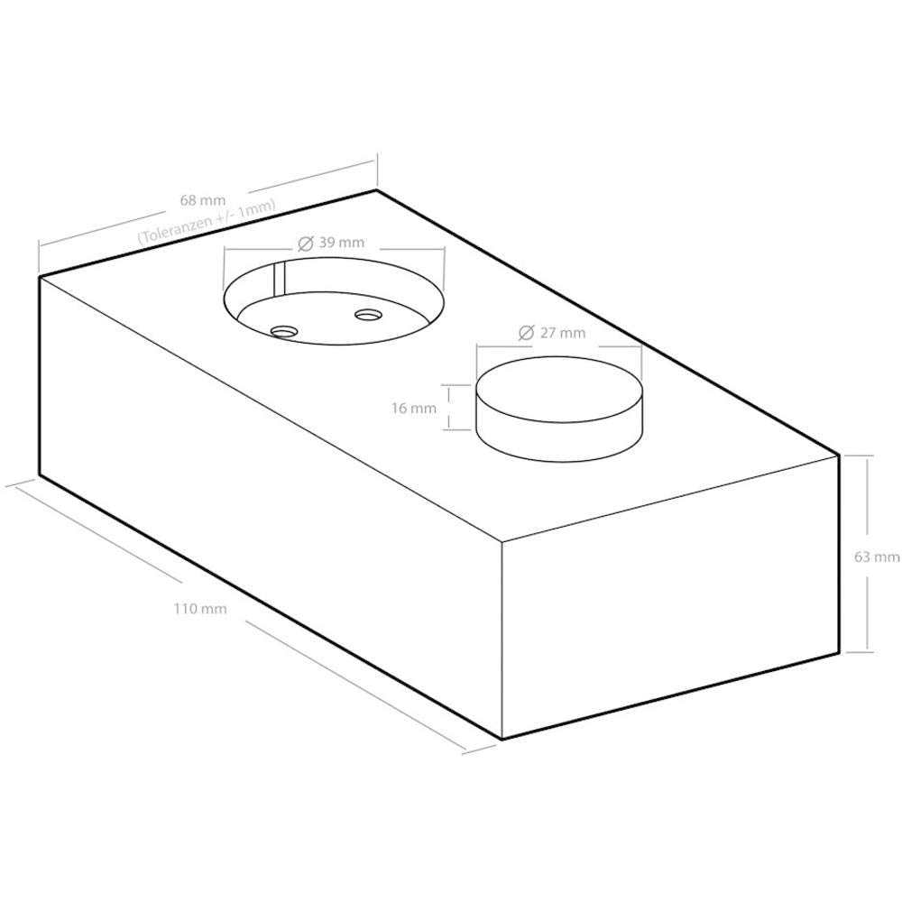 Kemo FG002N Leistungsregler 230 V/AC für ohmsche oder induktive Lasten. Stufenlose Leistungsregelung