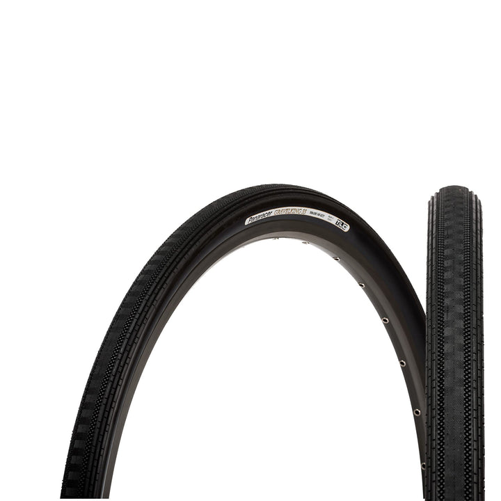 Panaracer GravelKing Semi Slick TLC Faltreifen 700 x 38c schwarz / schwarz, 700 x 38c schwarz / schw