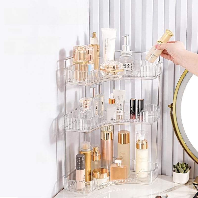 Make up Organizer, Kosmetik Organizer, Beauty Organizer, Hautpflege Organizer für Bad Schminktisch (