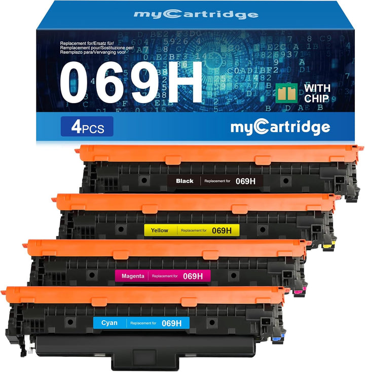 MYCARTRIDGE 069H 069 Toner Kompatibel für Canon 069H Toner Cartridge (Mit Chip) für CRG-069H CRG-069