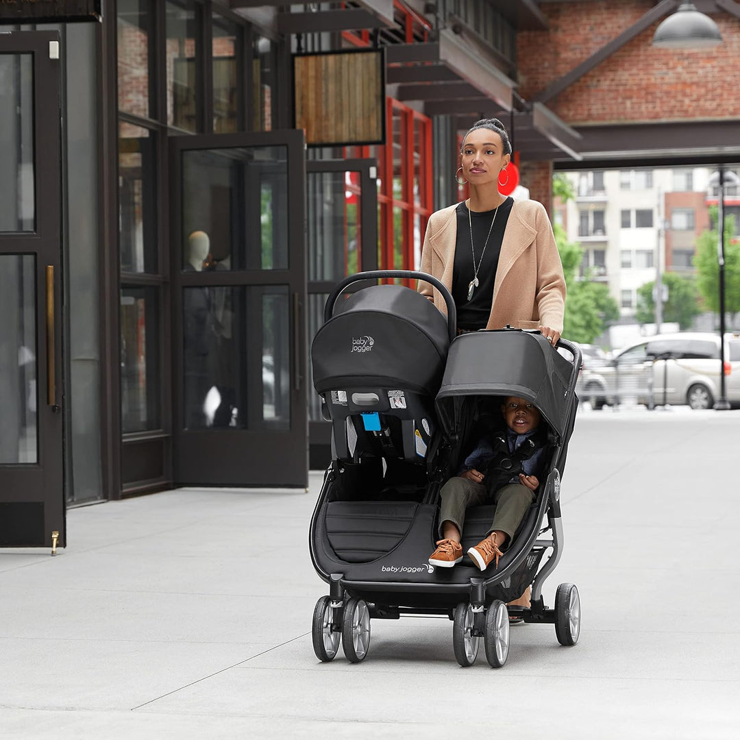 Baby Jogger City Mini GT2 Double | Allradfederung für jedes Gelände | zusammenklappbarer Geschwister