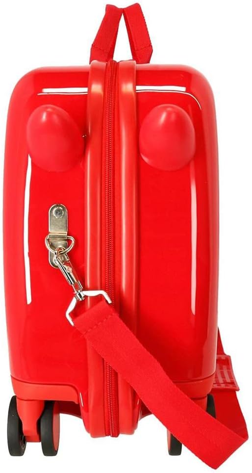 Disney Mickey Enjoy the Day Kinder-Koffer Rot 50x38x20 cms Hartschalen ABS Kombinationsschloss 34L 2