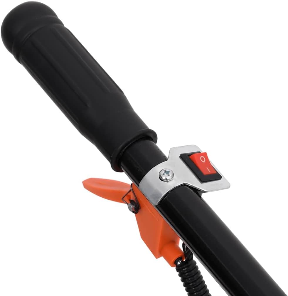 Benzinfräse 52 cc Gartenfräse Bodenbearbeitungsmaschine mit einstellbarer Arbeitstiefe und 16 Stahlk
